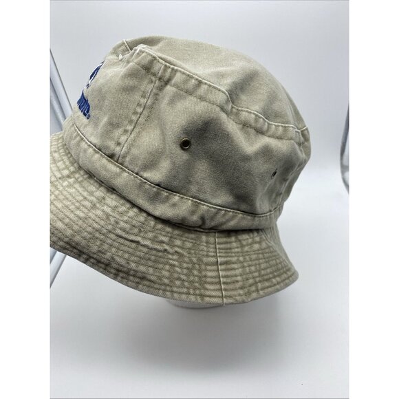 Penn State Nittany Lions Tan Khaki Bucket Hat Adult Cap Fishing Camp Cotton - Picture 5 of 10
